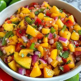 Mango Peach Salsa